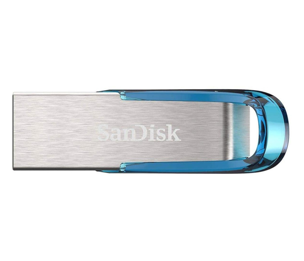 Sandisk 64GB Ultra Flair (USB 3.0) niebieski - 714198 - zdjęcie